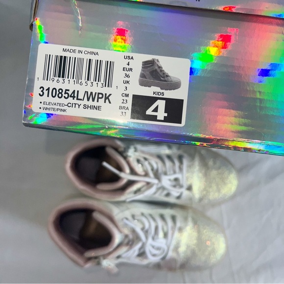 Skechers Street Elevated City Shine High Top Sneakers, 4 - Picture 6 of 12